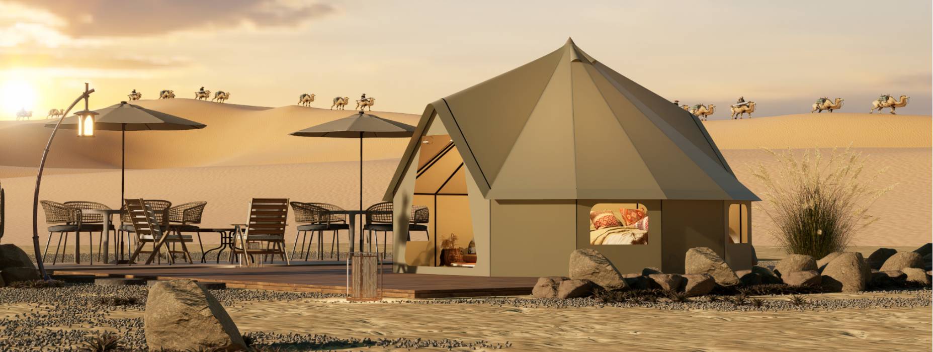 顺德区露营酒店帐篷产品